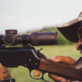 Vortex scope and a lever action rifle.
