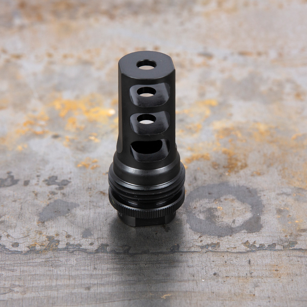 SilencerCo's 3-port ASR Muzzle Brake.