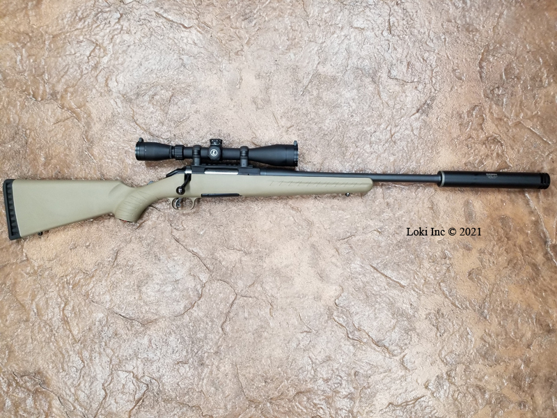 Ruger American Ranch Rifle .300 AAC Blackout with Harvester silencer