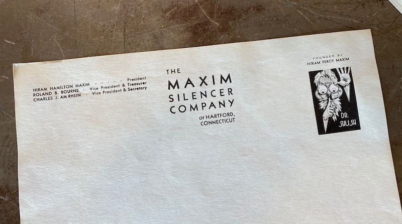 Hiram Percy Maxim letterhead