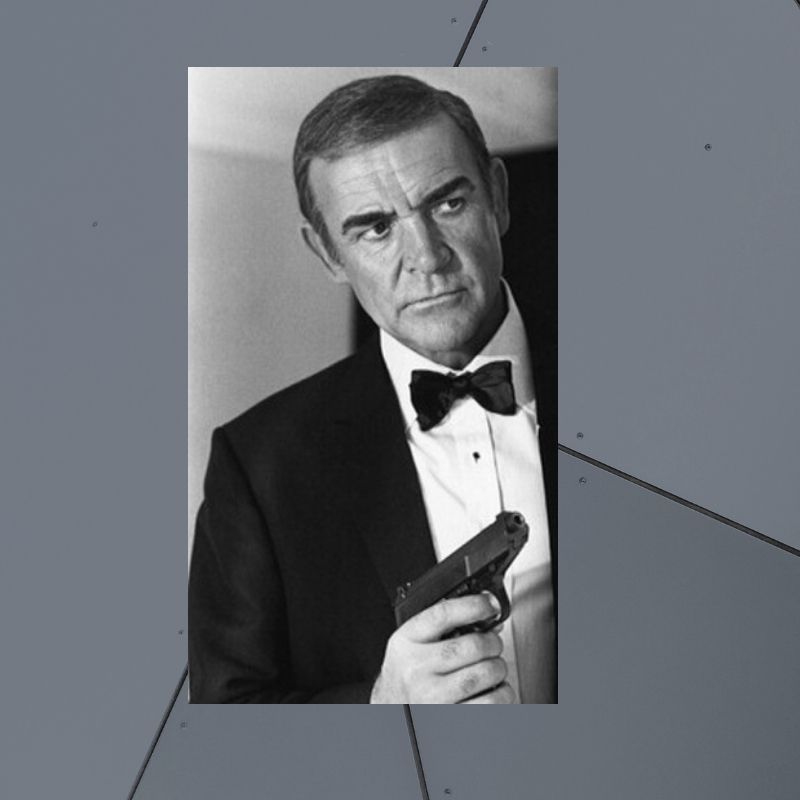 James Bond with Walther