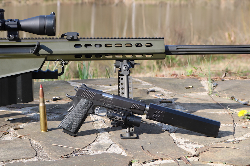 SilencerCo Osprey 45-Barrett M82A1