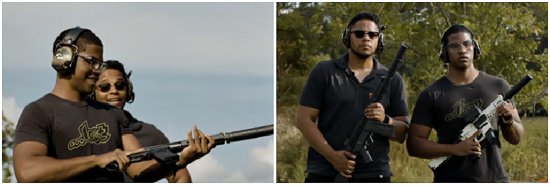 Two American immigrant brothers who are proud gun owners.