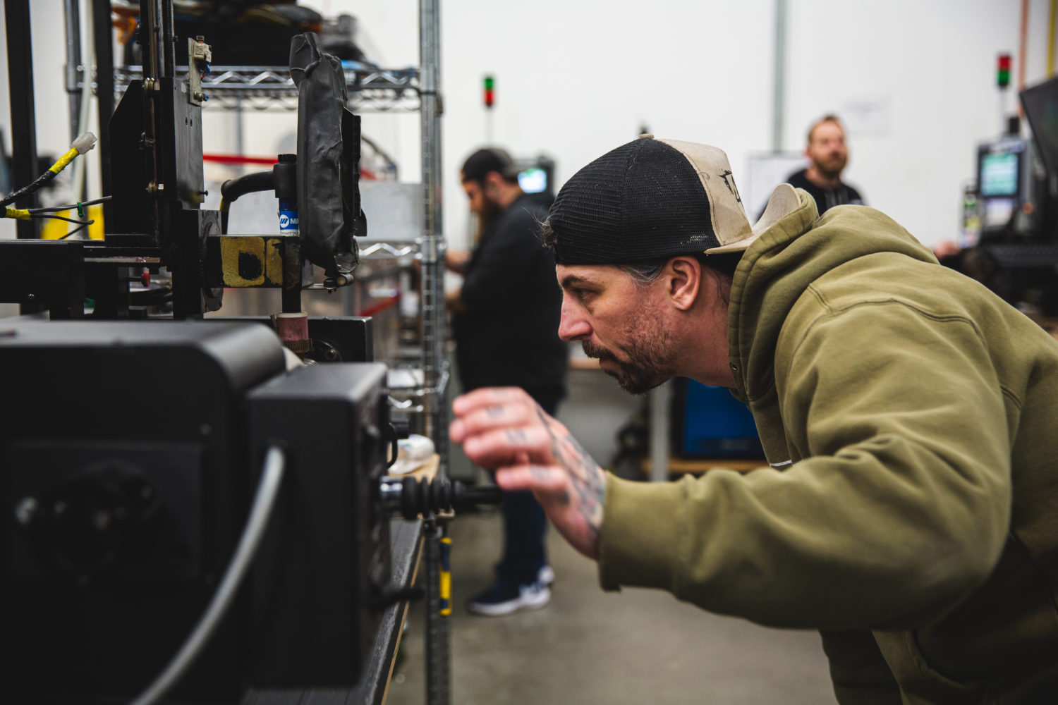 The SIlencerCo weld department.