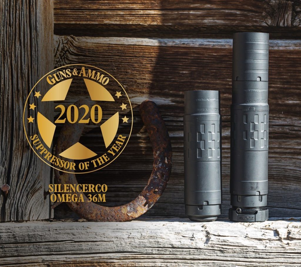 The Omega 36M was honroed by Guns & Ammo magazine as the Suppressor of the Year.