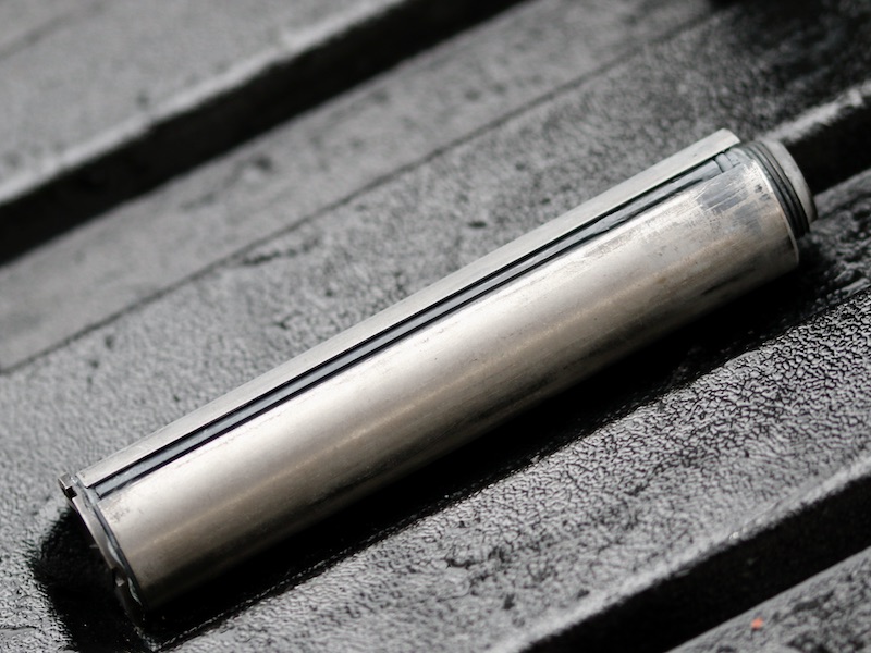 stainless sleeves of .22 suppressor