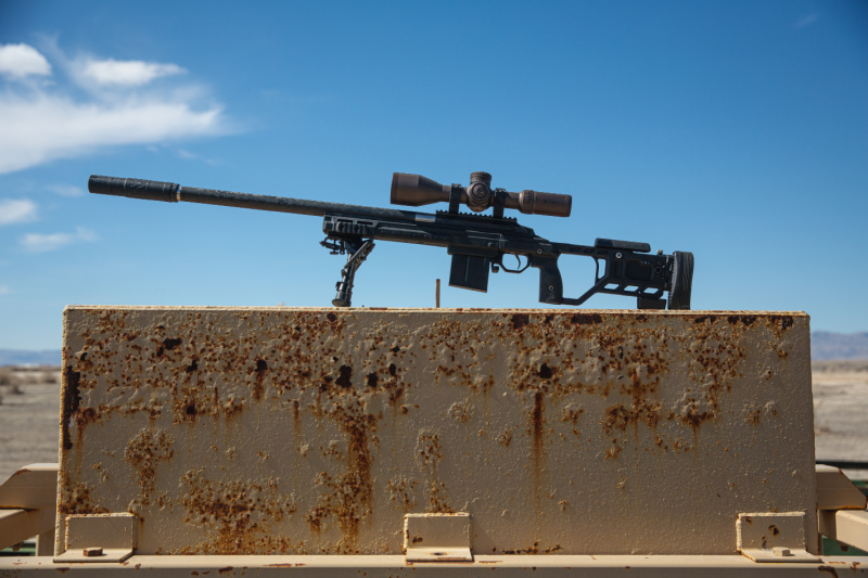 Precision Rifle Series bolt gun with SilencerCo Omega 36M - Competing suppressed