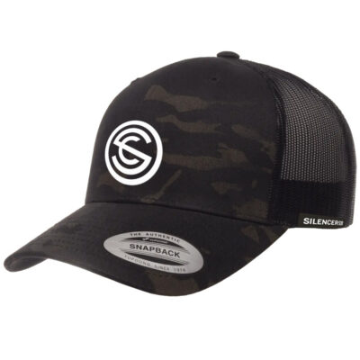 Multicam Camo snapback trucker hat