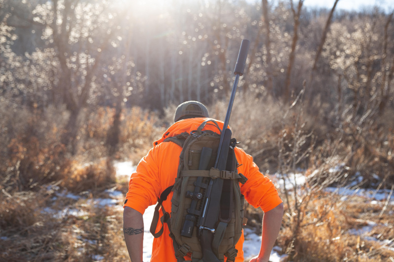 backpacking with a suppressed rifle