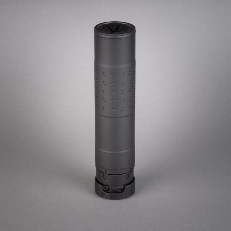 silencerco chimera 300 suppressor on a grey background