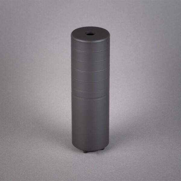 silencerco omega 9k suppressor on a grey background