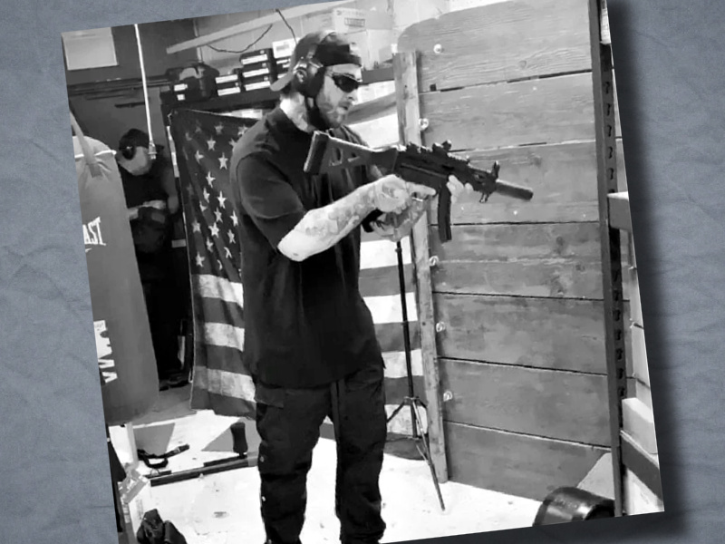 Post Malone with a SilencerCo Omega 9K. (Photo: Silencer Shop)
