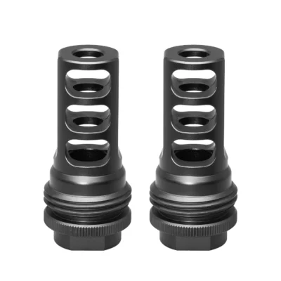 2 SilencerCo ASR Muzzle Brakes in a bundle