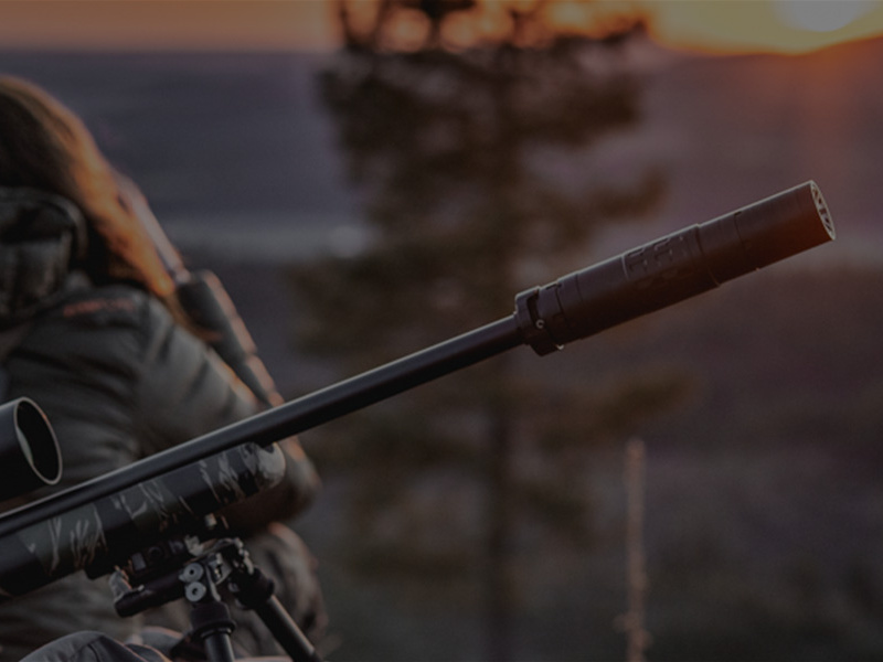 hunting with a suppressed rifle