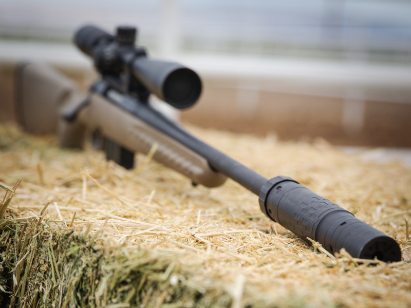 hunting suppressors - Silencerco Omega 36M in long configuration