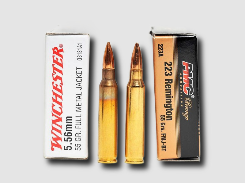 5.56 and .223 cartridge comparison