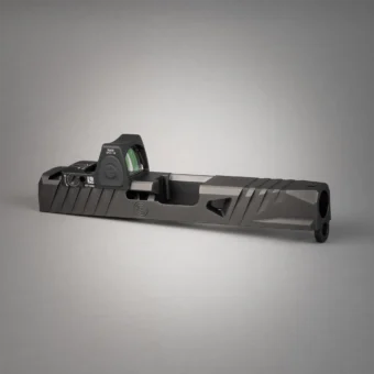 SilencerCo RMR cut Glock 19 Slide with optic