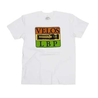 SilencerCo white Velos LBP Tee on a white background
