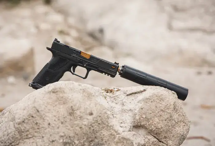 Pistol with the SilencerCo Octane 9