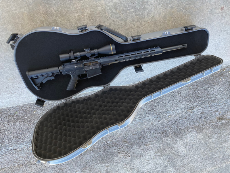 guitar-shaped rifle case