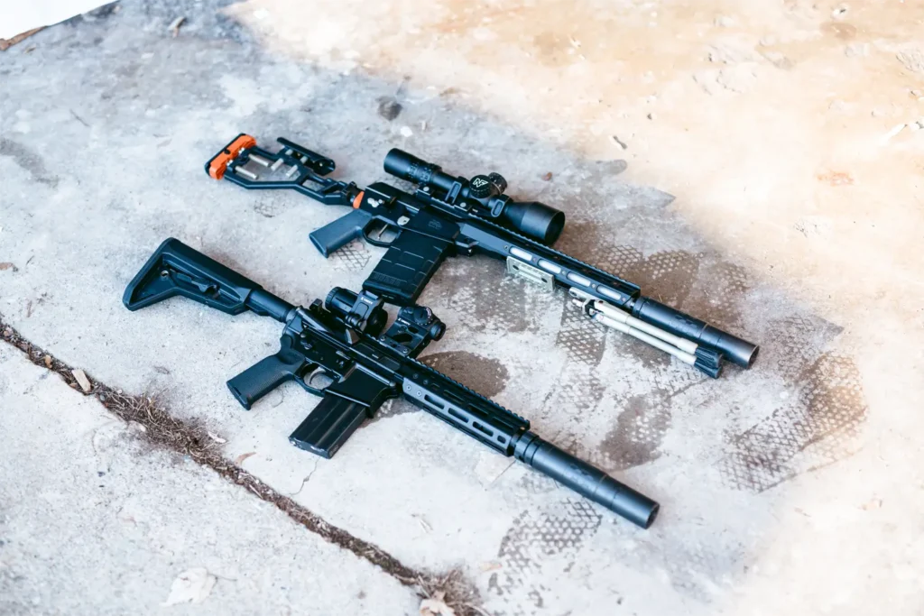 .338 ARC and 8.6 Blackout rifles