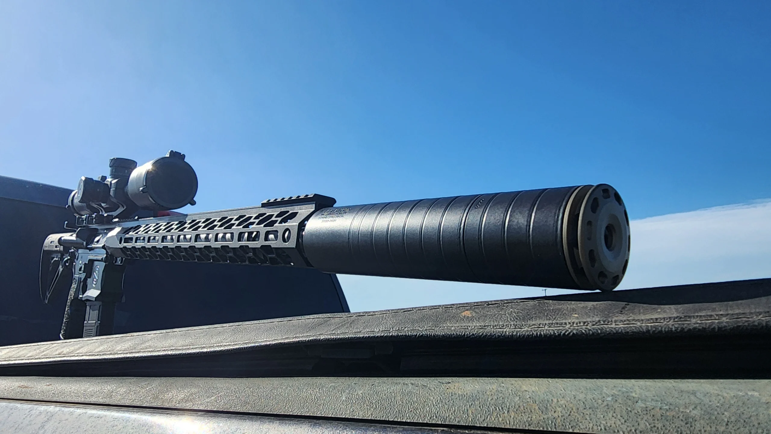 Scythe STM on rifle