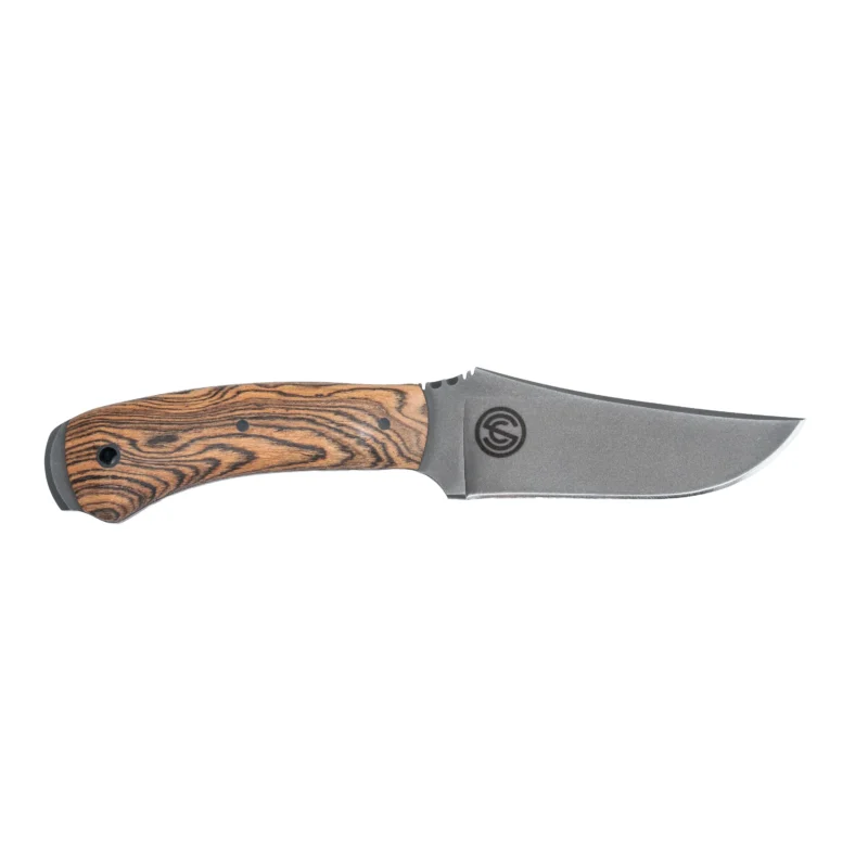 SilencerCo Winkler knife with the SilencerCo logo on blade