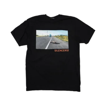 The front of a SilencerCo Get Well SoonTee.