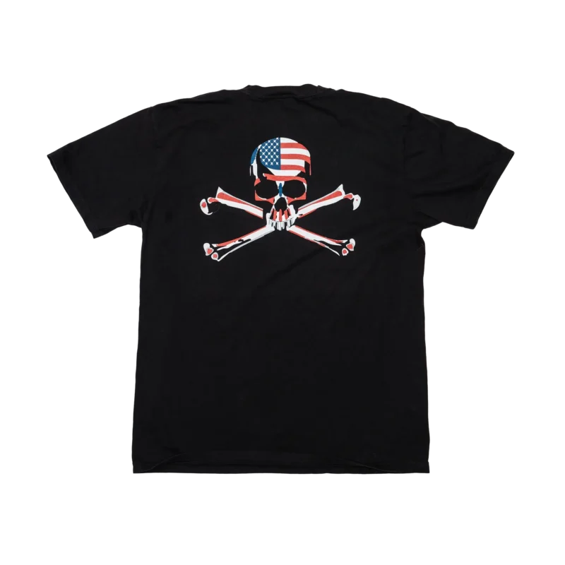 The back of a SilencerCo Gulf of America Sailing Team Tee.