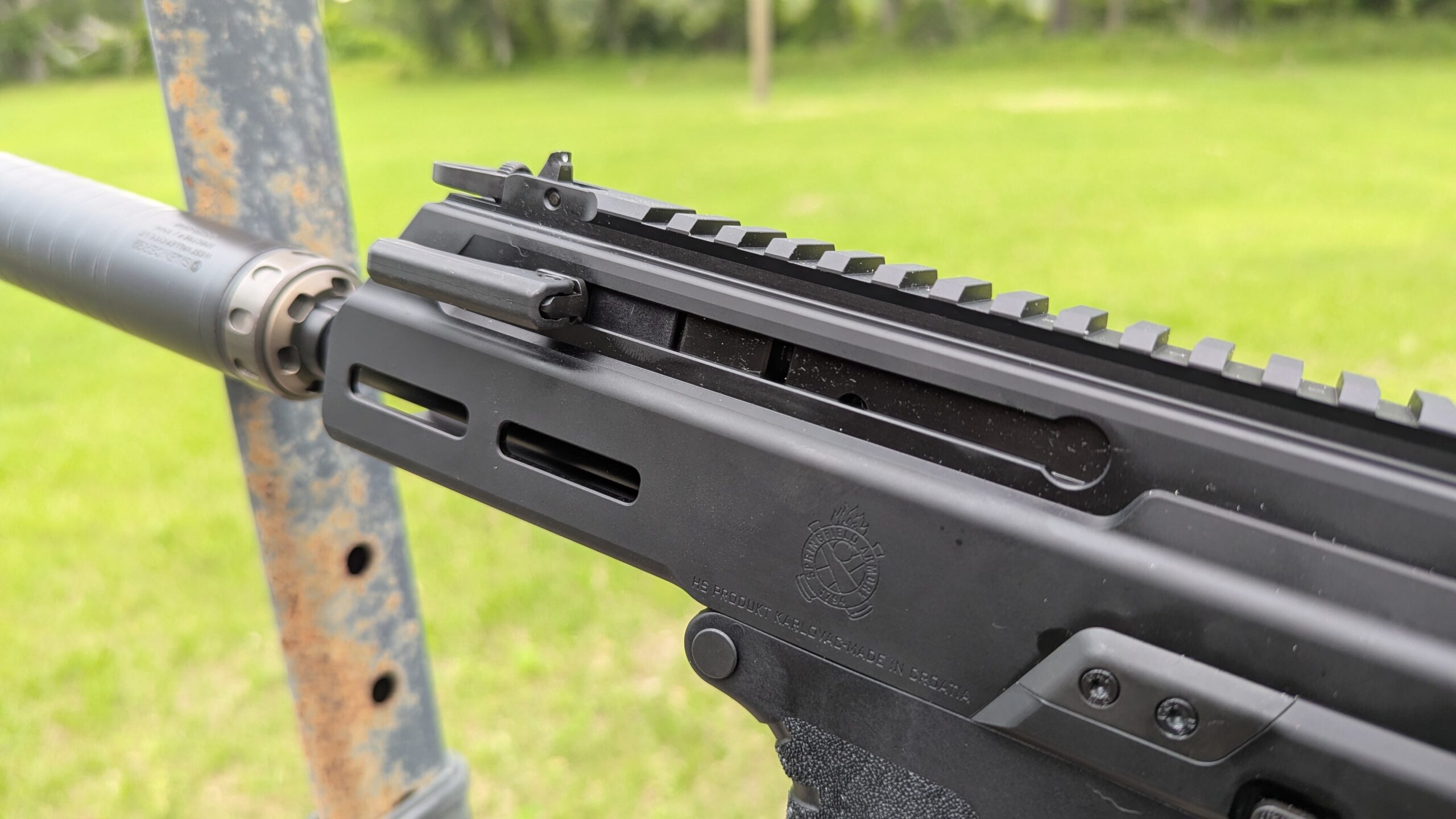 smg charging handle