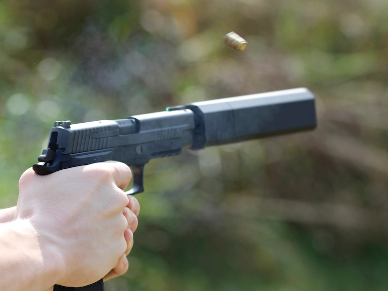 Sig P226 with SilencerCo Osprey 2.0
