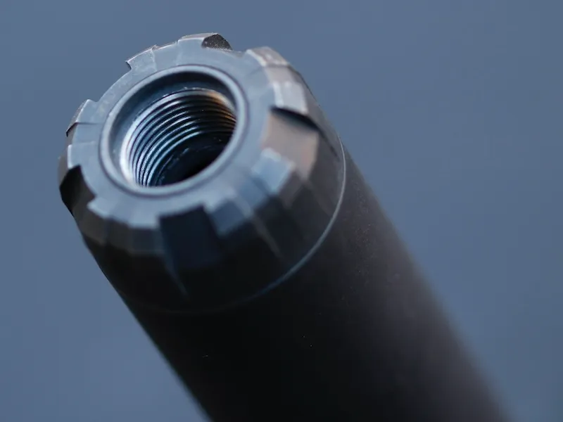 SilencerCo Sparrow 22 rimfire suppressor direct thread mount