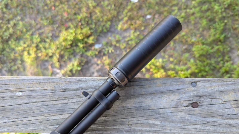 Spectre 9 suppressor mounted to a Citadel LevTac barrel