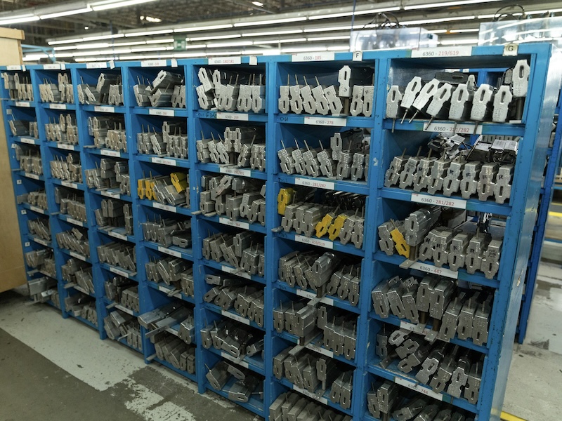 Safariland Production Mandrels - the forms used to shape holsters