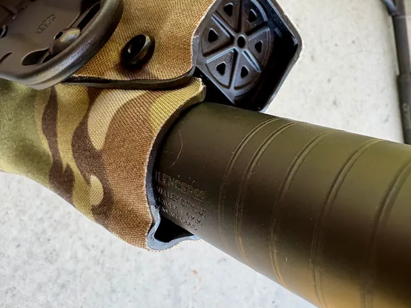 silencer in suppressor holster