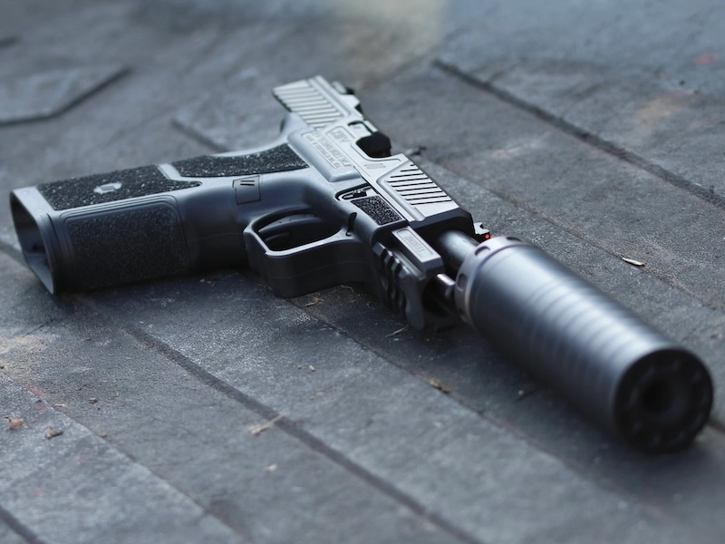 ZEV O9 with SilencerCo Suppressor
