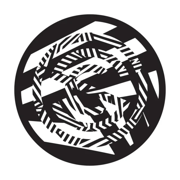 SilencerCo Dazzle Camo Patch and Sticker