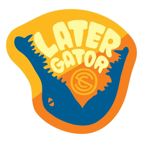 SilencerCo Later Gator Patch and Sticker