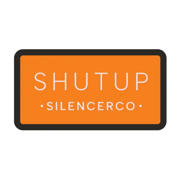 SilencerCo Shut Up Patch and Sticker