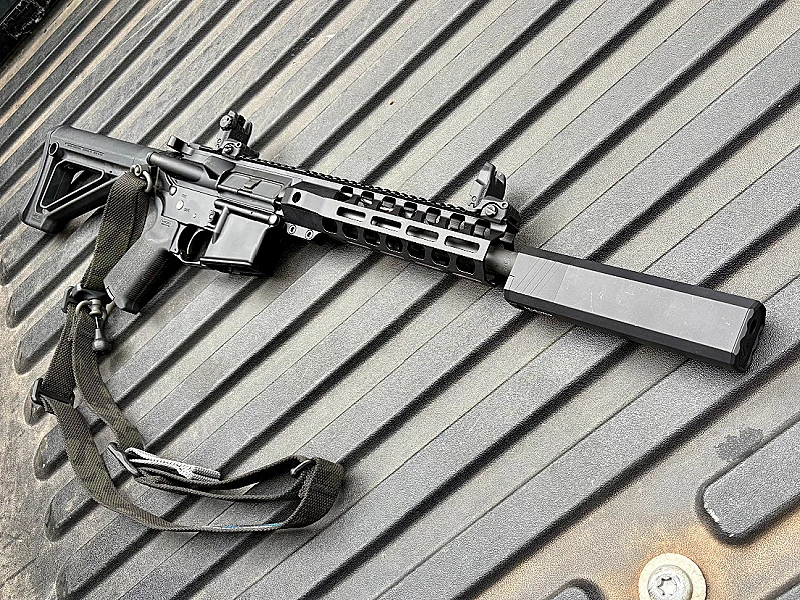 SilencerCo Osprey on .300 Blackout PDW