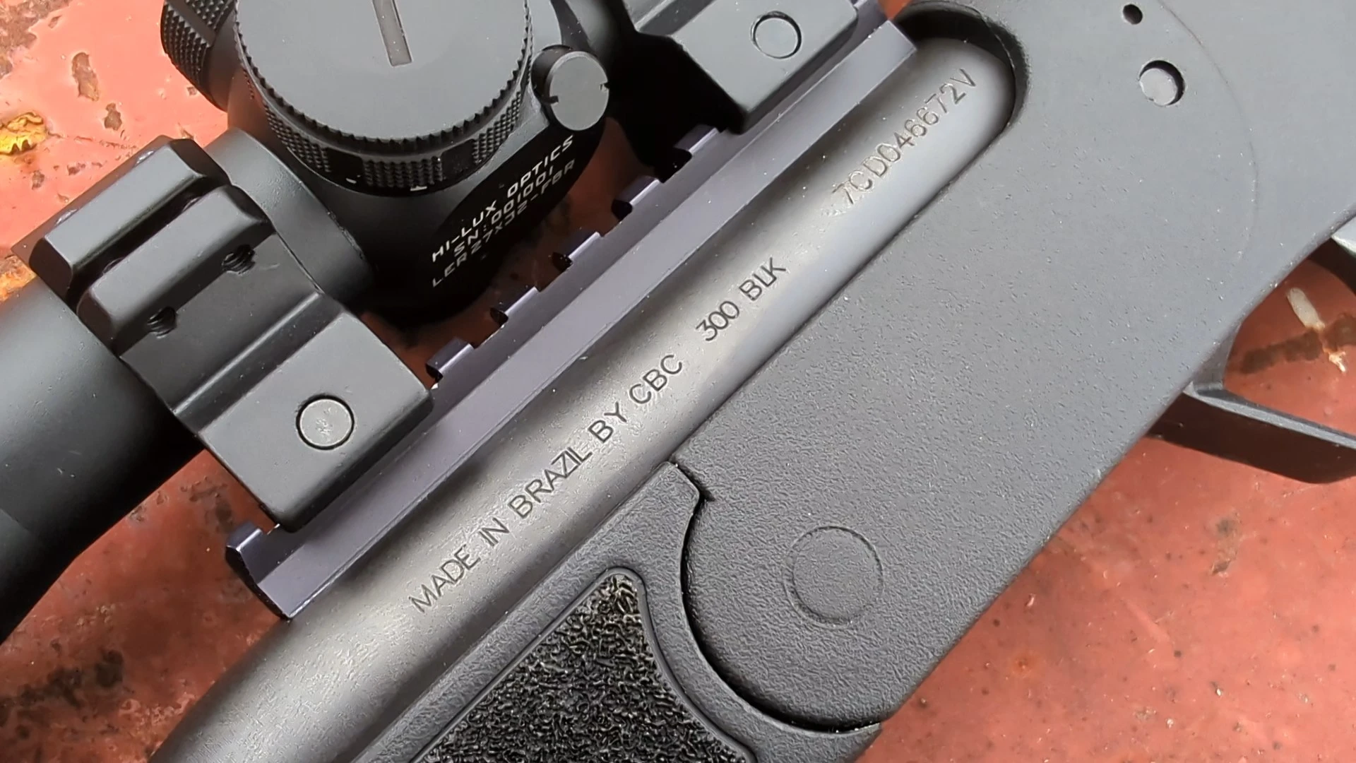 Rossi Brawler barrel markings - .300 BLK