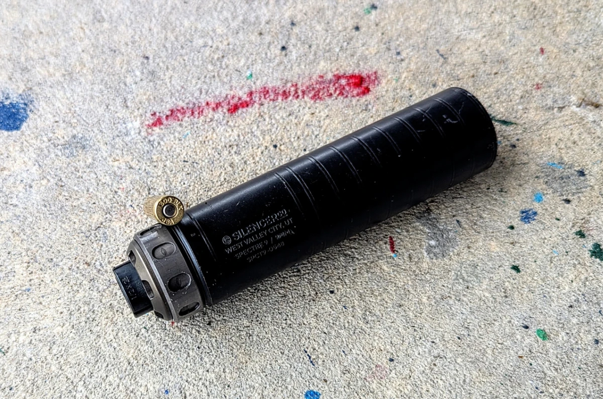 Spectre 9 with .300 Blackout cartridge