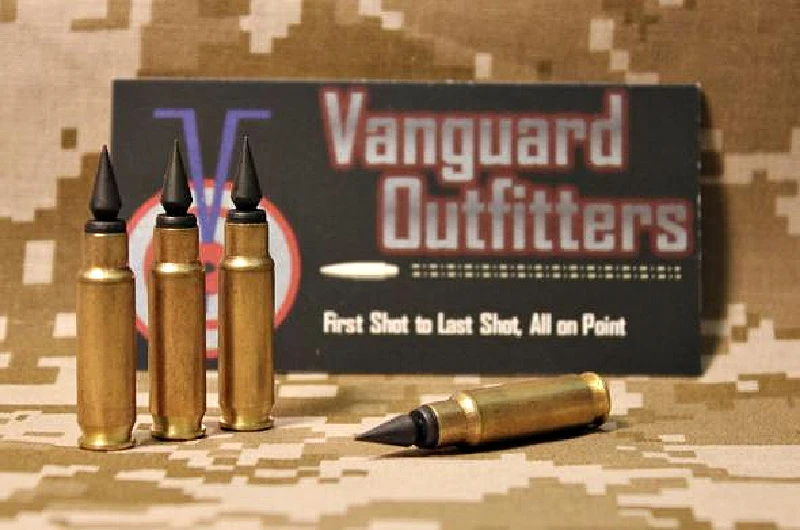 5.7x28mm Vanguard Blackfang Obsidian cartridges and ammo box