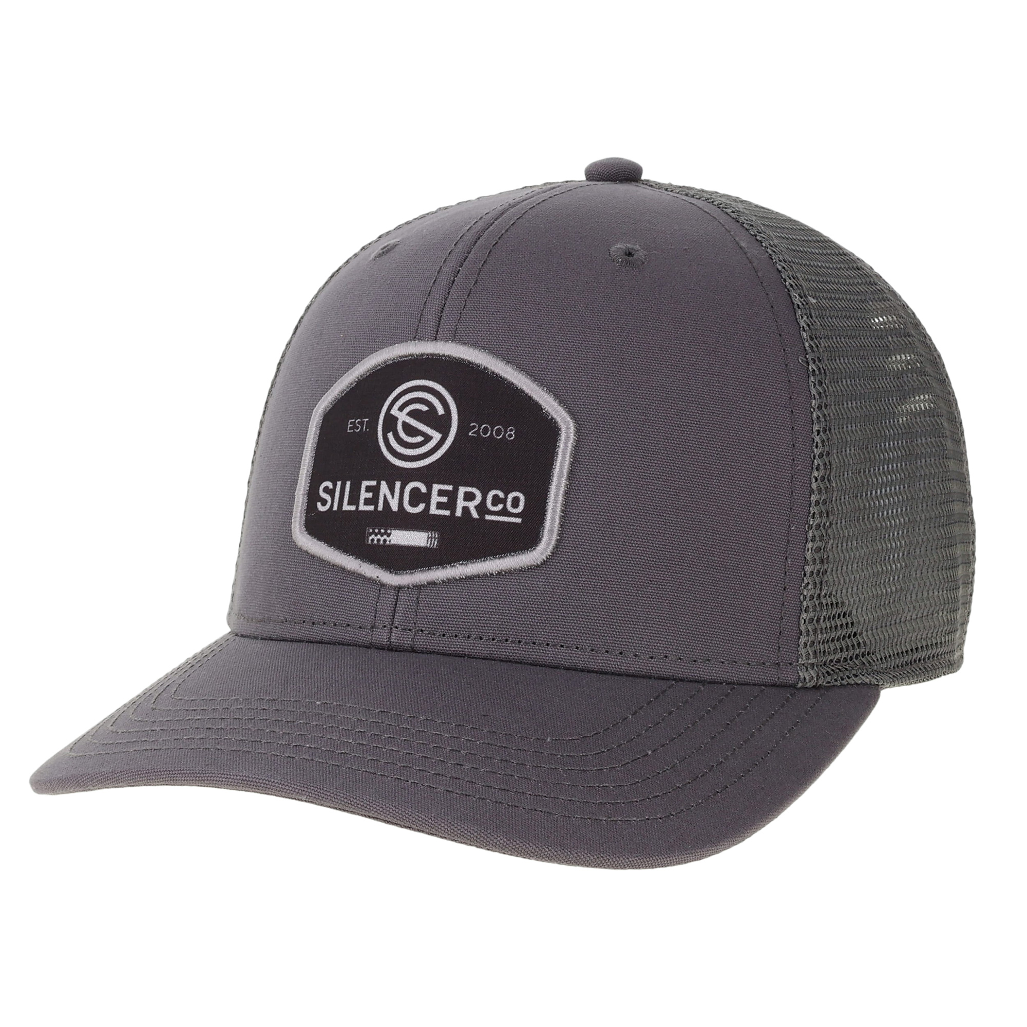 SilencerCo Grey Man Trucker Patch Hat
