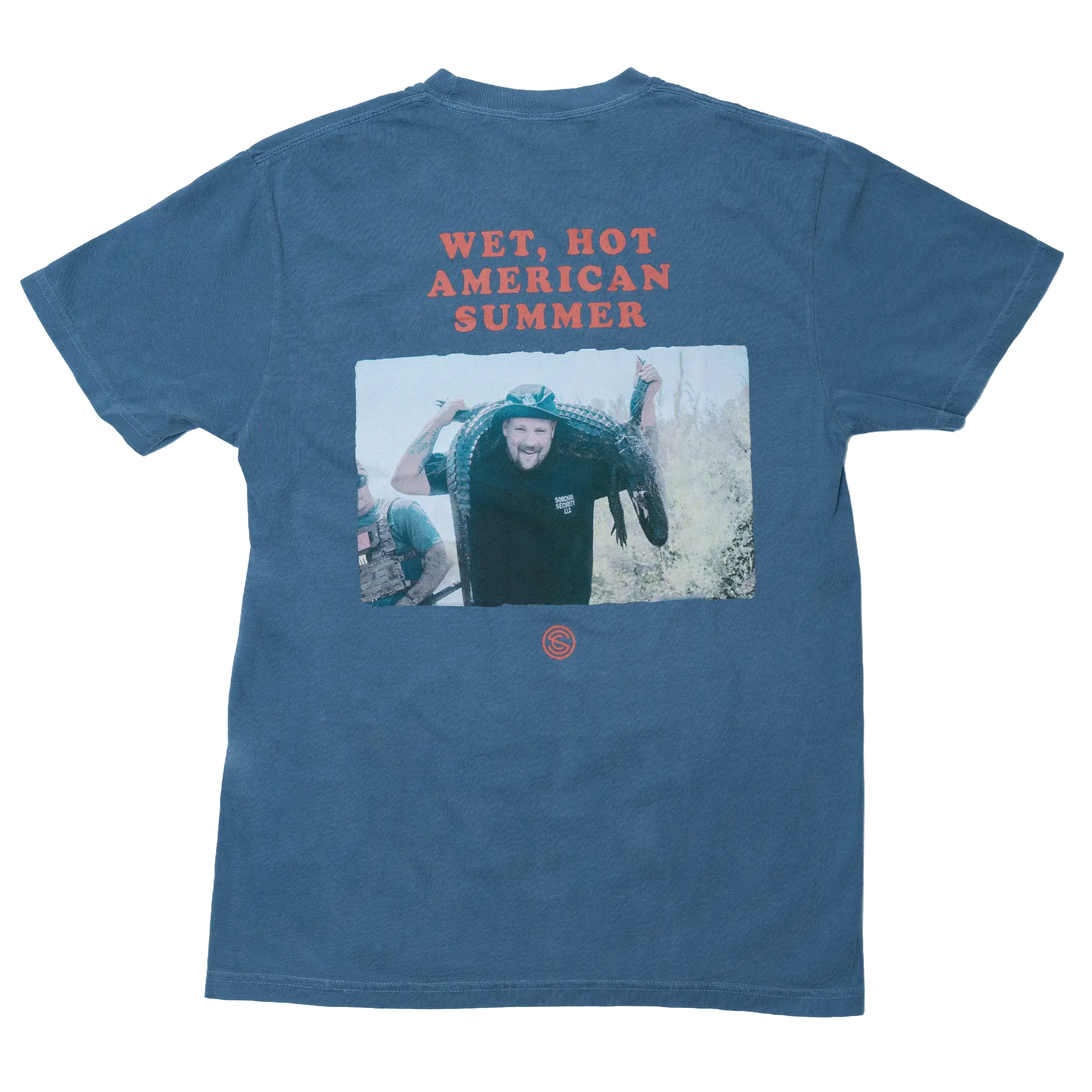 You Taste Like a Burger T-shirt - Blue